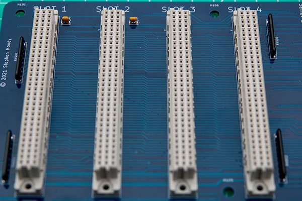 Expansion slots for additional boards