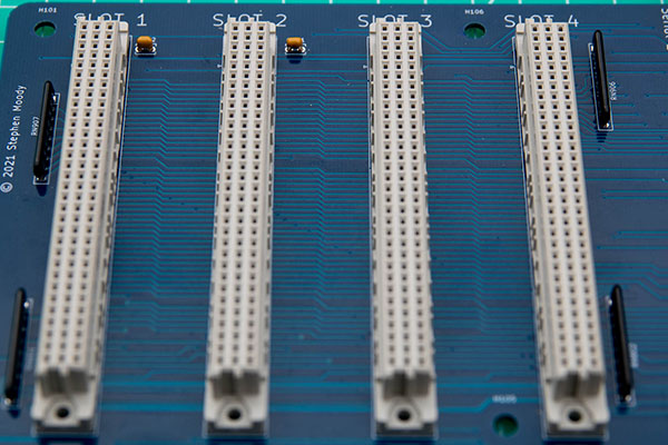 Expansion slots for additional boards