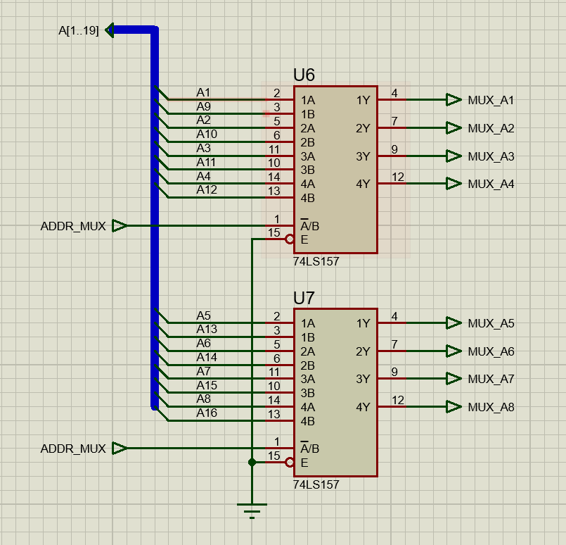 VGA Address Multiplexer